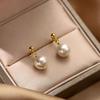 Pearl Earrings for Women's New Style Earrings for Niche High-end Earrings Summer Earrings Retro