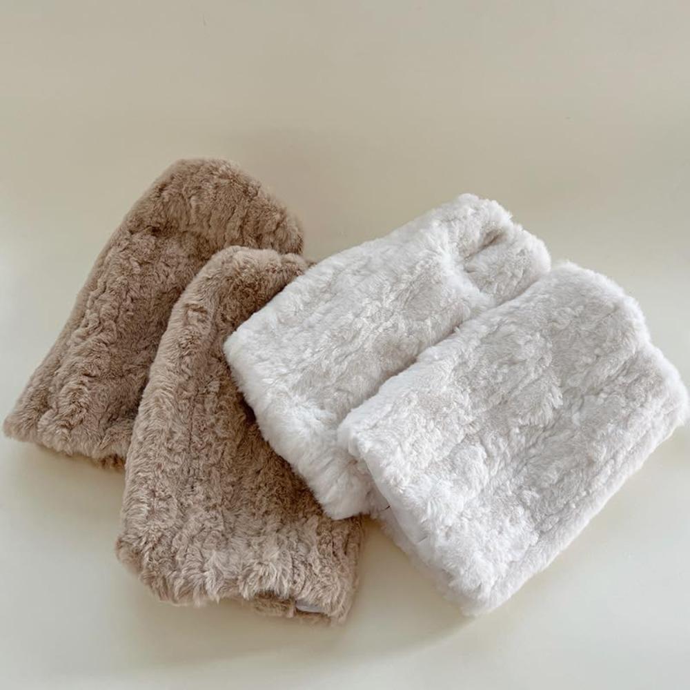 Y2k Boot Socks Furry Leg Warmers Fashion Ankle Warmer  Women Girls