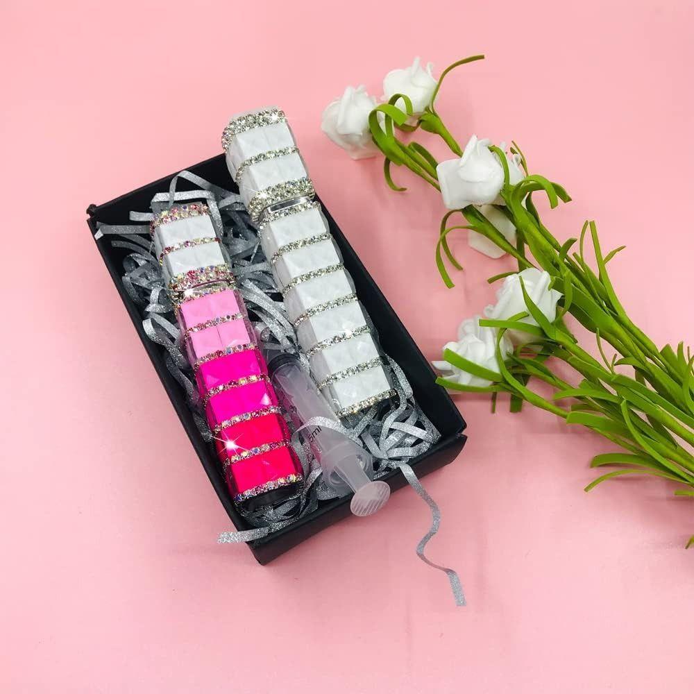 Многоразовый флакон для духов, стразы, косметический контейнер, практичный пустой атомайзер, макияж