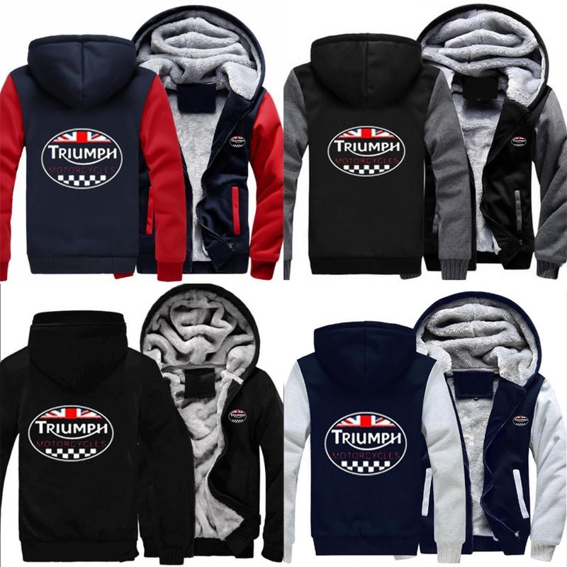 Толстовки Triumph Модные Теплые Зимние Куртки Пальто с Утепленной Молнией Кардиган