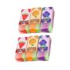 QENLKIX Fruit Sandwich Erasers, 6-Piece Set