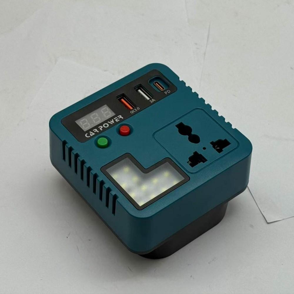 USB Port Battery Power Inverter Lithium Battery Inverter For Makita 18V Lithium Battery