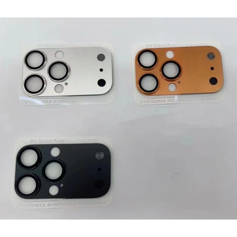 Для iPhone 14 15 16 17 Pro 9H Закаленное Стекло Защитная Наклейка на Объектив Камеры Чехол с Конвертером для Вспышки