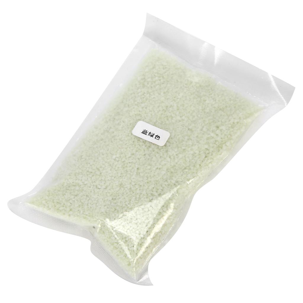 100g Fluorescent Sand Luminous Particles for DIY Nail Art Ing Bottle Road MarkingBlue Green