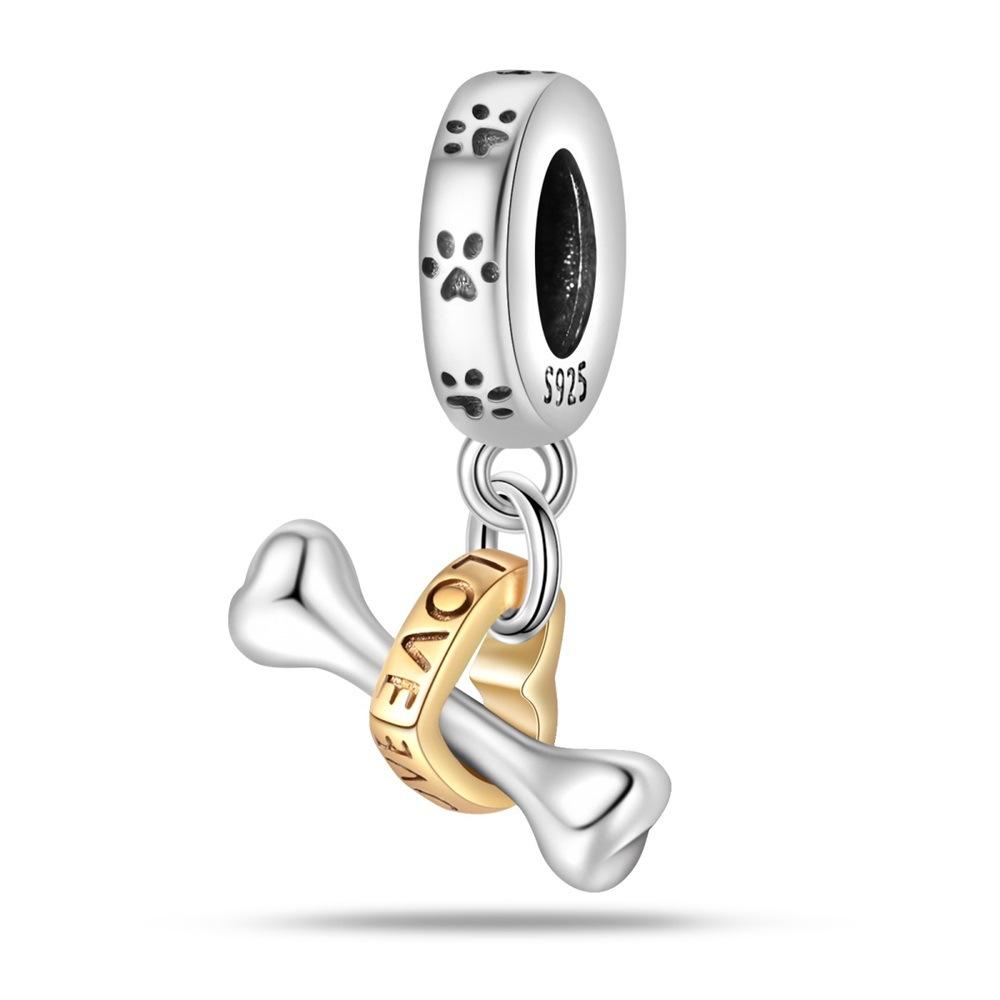 Подарок на День матери Бисерные украшения Кошка и собака DIY Подвеска Аксессуары Браслет