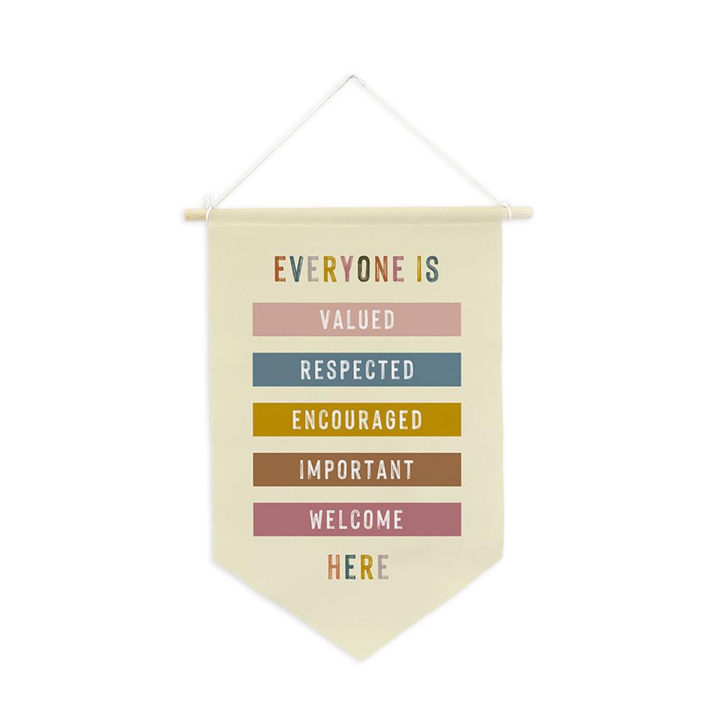 Inspirational Quote Banner Pennant Flag for Home Motivational Wall Art To Encourage Reading and Personal Growth