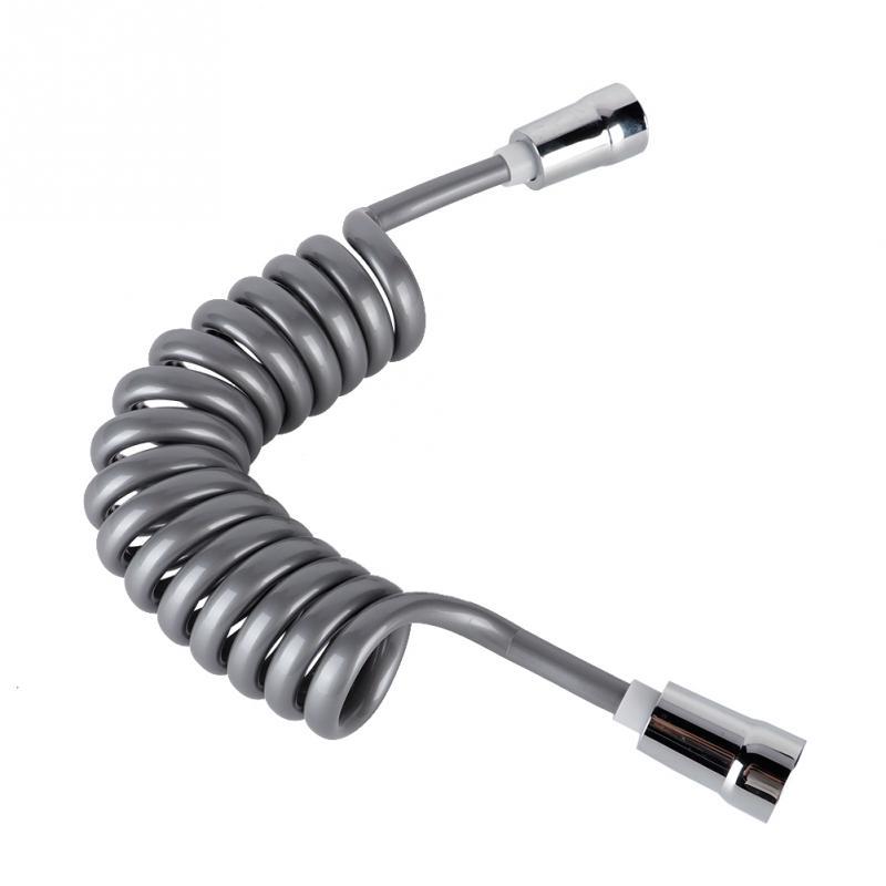 Новый гибкий шланг для душа из полиуретана + АБС-пластика серого цвета, распылитель для биде, аксессуары для ванной комнаты