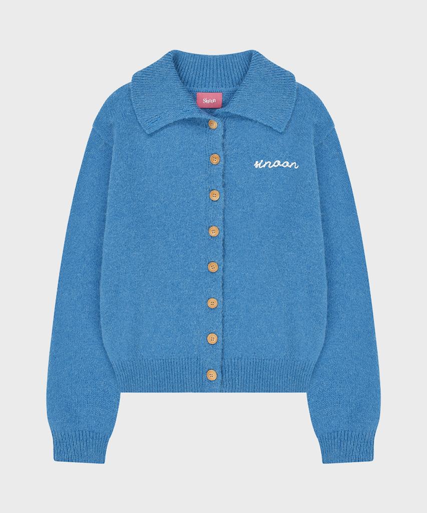 SINOON Sinoon Button Knit Cardigan (Blue)