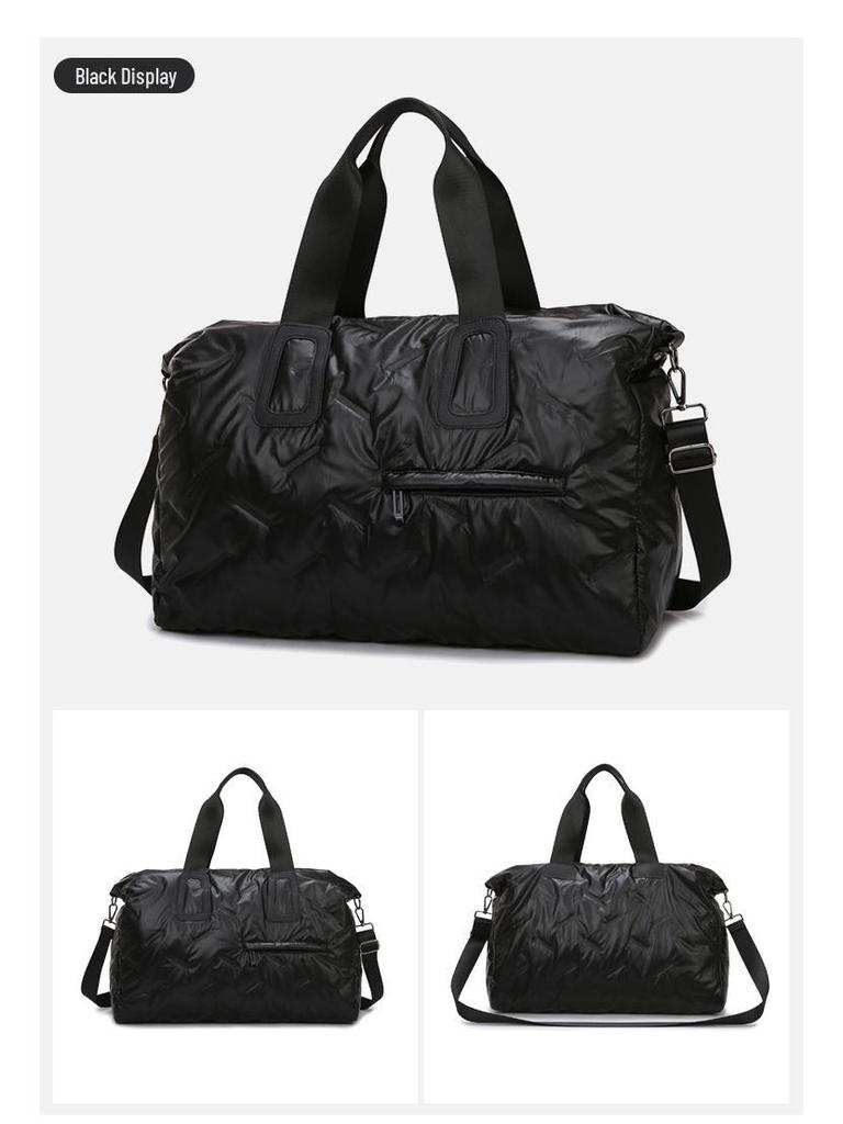 Женская легкая дорожная сумка большой вместимости – на одно плечо, для спортзала и ручной клади из хлопка