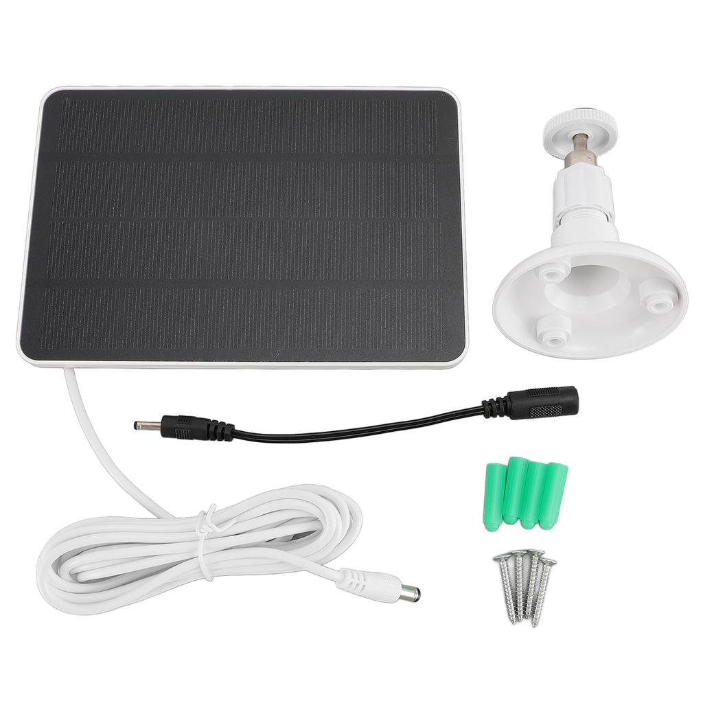 Зарядное устройство на солнечной панели для камеры видеонаблюдения Высокоэффективная монокристаллическая солнечная панель 4 Вт для уличной камеры