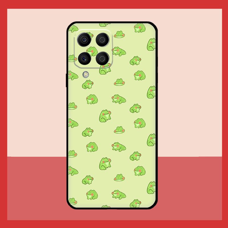 Милый Мультяшный Чехол-Лягушка Для Samsung Galaxy M56 M12 M06 M32 M52 M35 M55 M15 M11 M13 M14 M16 M36 M31 M53 M34 M54