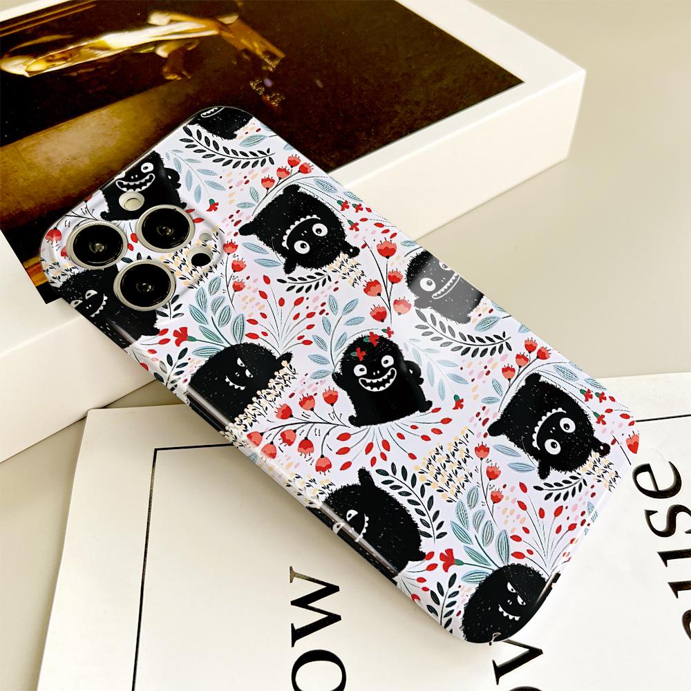 All-inclusive Film Phone Case Cartoon Fashion Design Hard Shell Full Cover Camera Protection Case for iPhone Samsung Xiaomi Poco Redmi