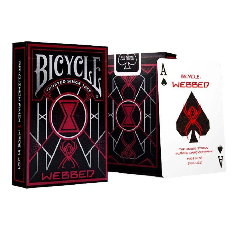 Bicycle Webbed Playing Cards Spider Web Deck Card Games Magic Tricks