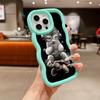 Мягкий чехол из ТПУ Macaron для телефона Xiaomi Poco X3 X5 X6 M6 Pro Redmi 12c 13C Redmi Note 11 12 13 Pro 10s 11s 12s, чехол Ae70 Cat Joyride на скутере art