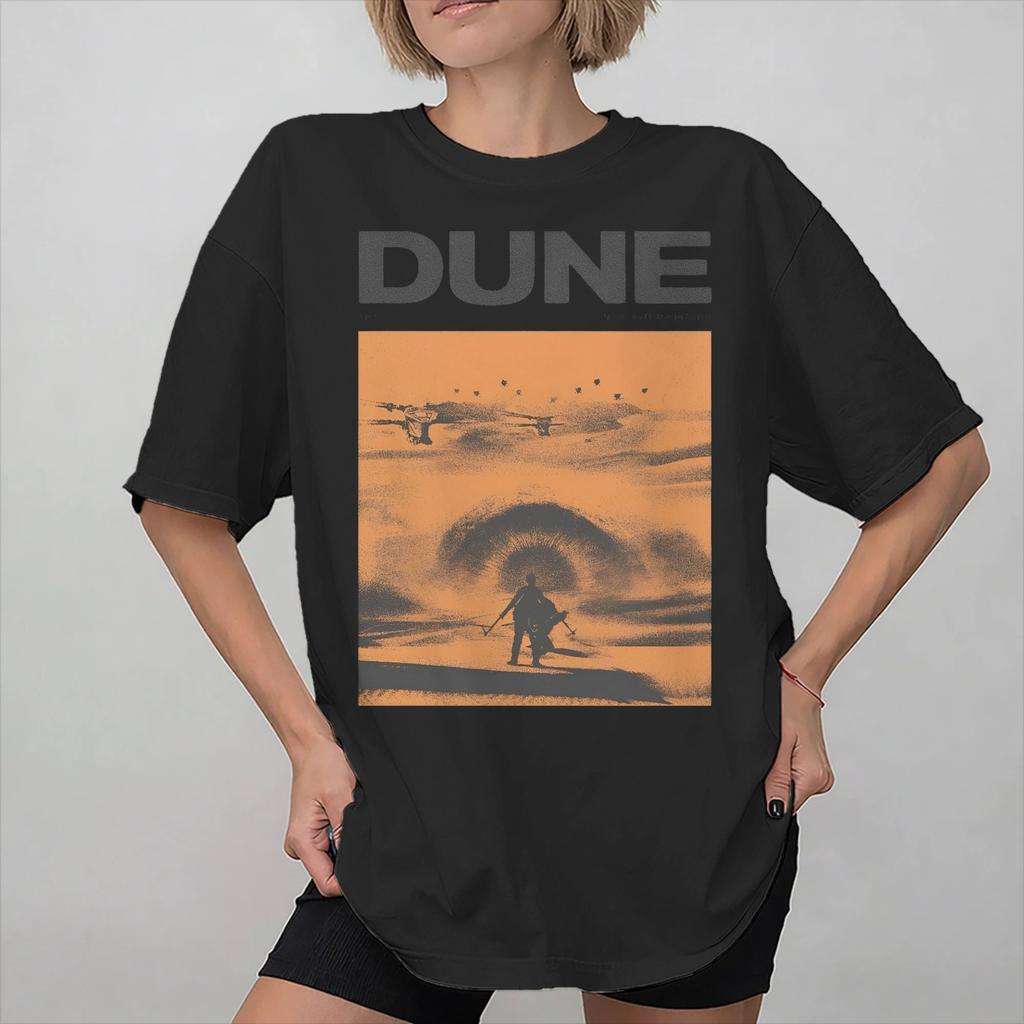 Visit Arrakis dunes part 3 Merch Unisex Women T Shirt Pure Cotton Tee New Arrival Tshirt Clothing