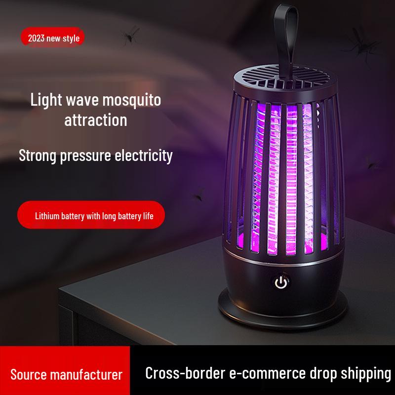 Умный светодиодный уничтожитель комаров: Настенный, с USB-подзарядкой, отпугиватель электрическим током