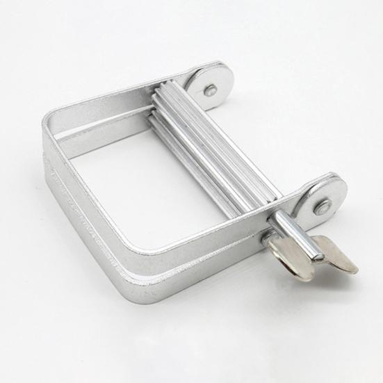 Алюминиевый сплав Выжималка Дозатор зубной пасты Компактный дизайн Портативный отжимной тюбик зубной пасты Ручной роликовый инструмент