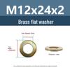Yigu Durable Brass Flat Washers: M2-M12 Screws