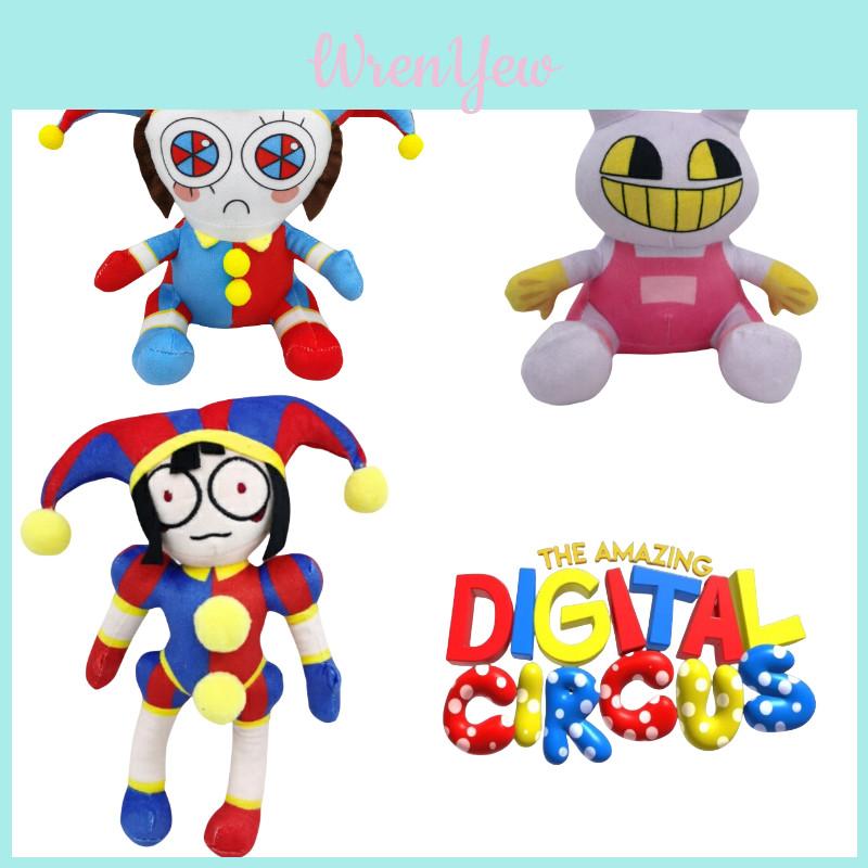 Soft And Cuddly Clown Plush Toy From The Amazing Digital Circus Perfect For Kids And Collectors
