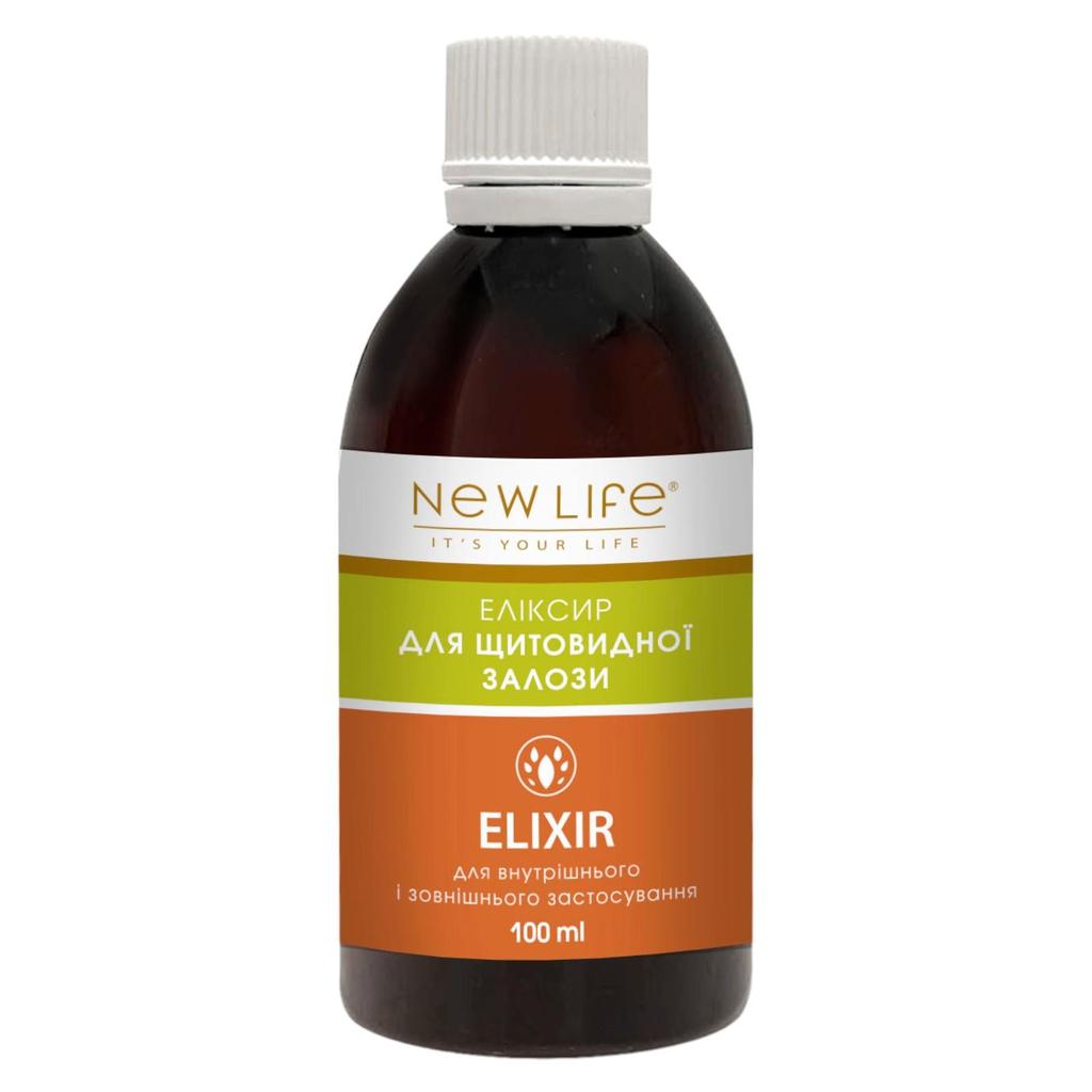 Эликсир для Щитовидной Железы на Травах Диетическая Добавка New Life