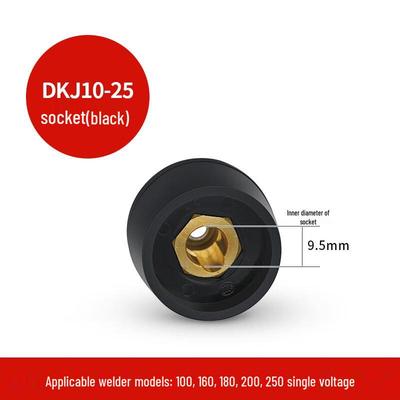 Разъем для сварочного кабеля DKJ10-25