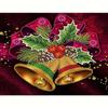 Diamond Painting Christmas Bell Pendant Full Round Diamond Embroidery Cartoon Mosaic Rhinestone Kit Decor For Home 30x40cm/12x16inch