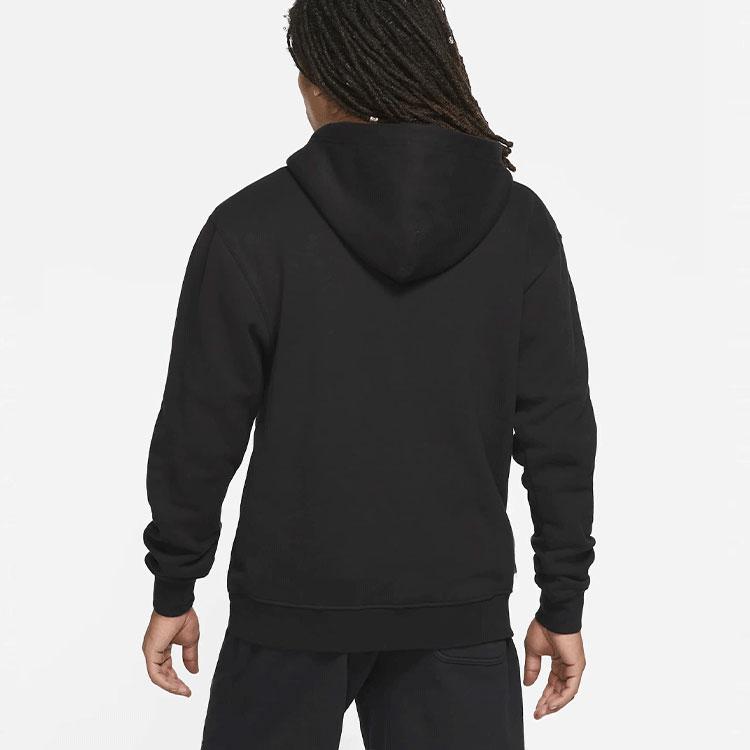 Jordan Мужская флисовая толстовка с вышитым логотипом Essentials, черная DA9818-010