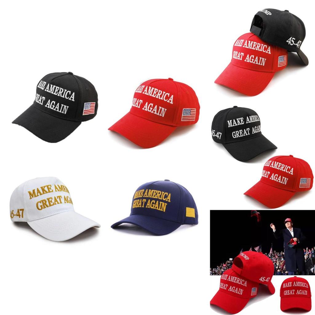 Трендовая бейсболка Make America Great Again классического красного цвета для летней моды