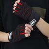Men Gym Gloves Weightlifting Bodybuilding Training Fitness Fingerless Gloves Half Finger Cycling Gloves Non-Slip Wrist Support