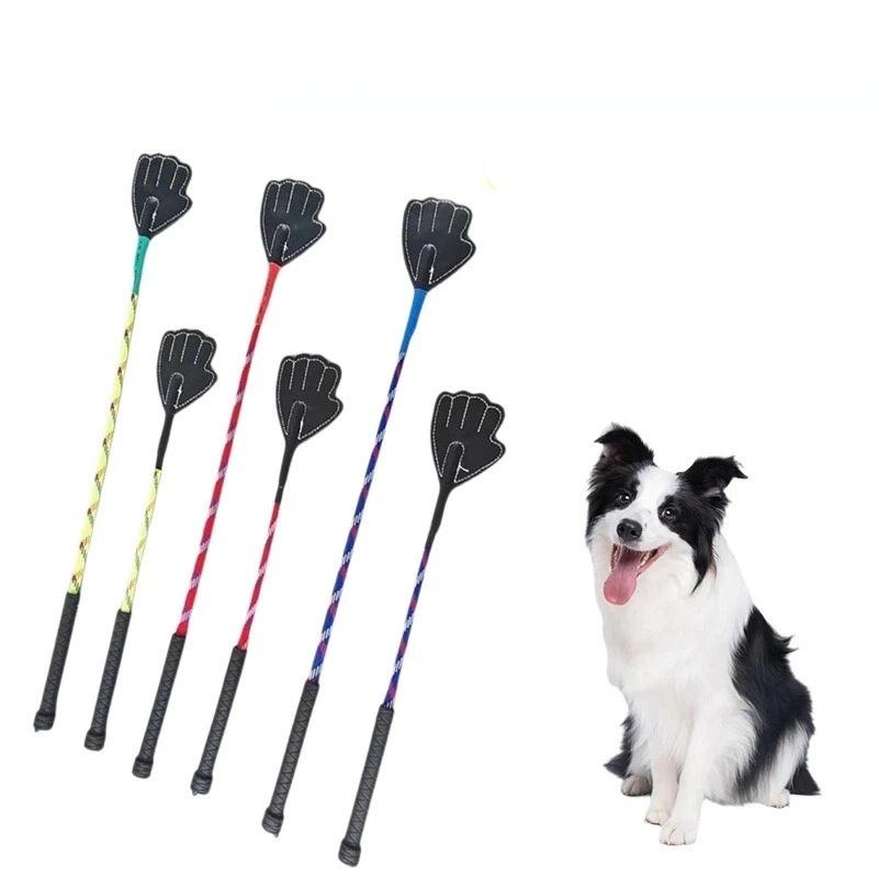 Pet Dog Training Wands Soft Paw Head Non Slip Handle for Puppy Adult Dogs Behavior Correction Training