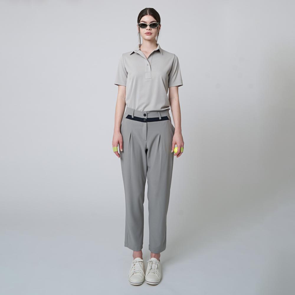 ATHPLATFORM Aw41Th09 Shirt Collar Top_Light Gray