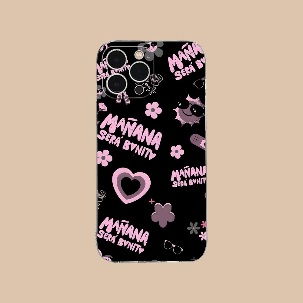 Karol G Латиноамериканский Чехол для Мобильного Телефона iPhone 17 16 15 14 13 12 11 X XR XS Air Pro Max Plus Mini Прозрачный Цветной Чехол Красивый