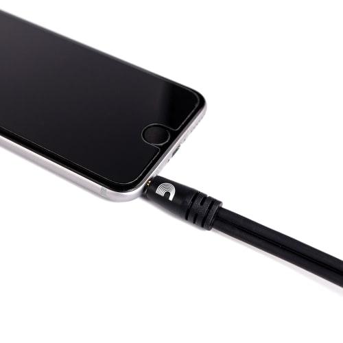 D'Addario Custom Series Audio Cable PW-MPTS-06 (approx. 1.8m Stereo Mini/Phonex2)