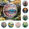 Window Decoration Puzzle Acrylic Jigsaw Suncatcher Stained Glass Hanging Ornament DIY Puzzles Fun Sun Catcher Panel for Home Decor Gifts Mom