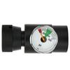 CO2 Cylinder Refill Adapter Connector CGA320 // TR21-4 ASA 3000psi Pressure Gauge Black