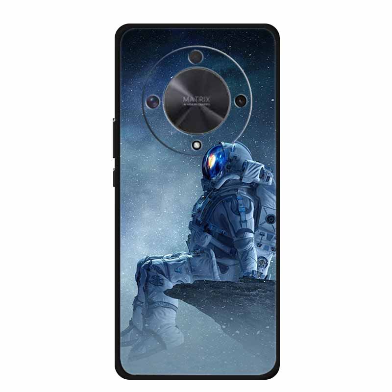 Подарочные чехлы для телефона Honor X9a Мягкий силиконовый задний чехол из ТПУ для Huawei Honor X9 X 9A Funda Honor X9b X 9 a b Coque Космонавт Луна