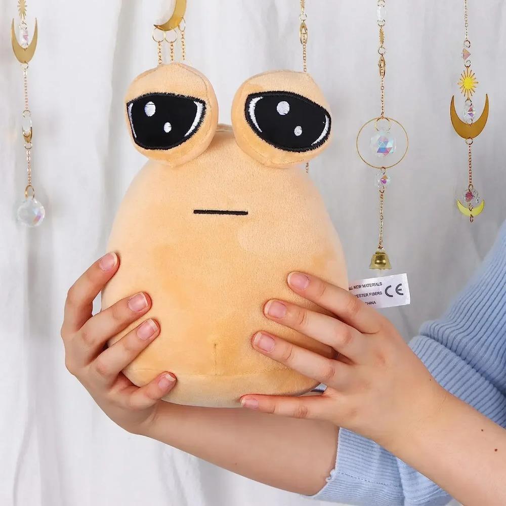 22 см аниме-игра The Maw Pou, плюшевые игрушки, кавайный мультфильм, My Pet Alien Pou, кукла, мягкая подушка, детский подарок на день рождения, Рождество