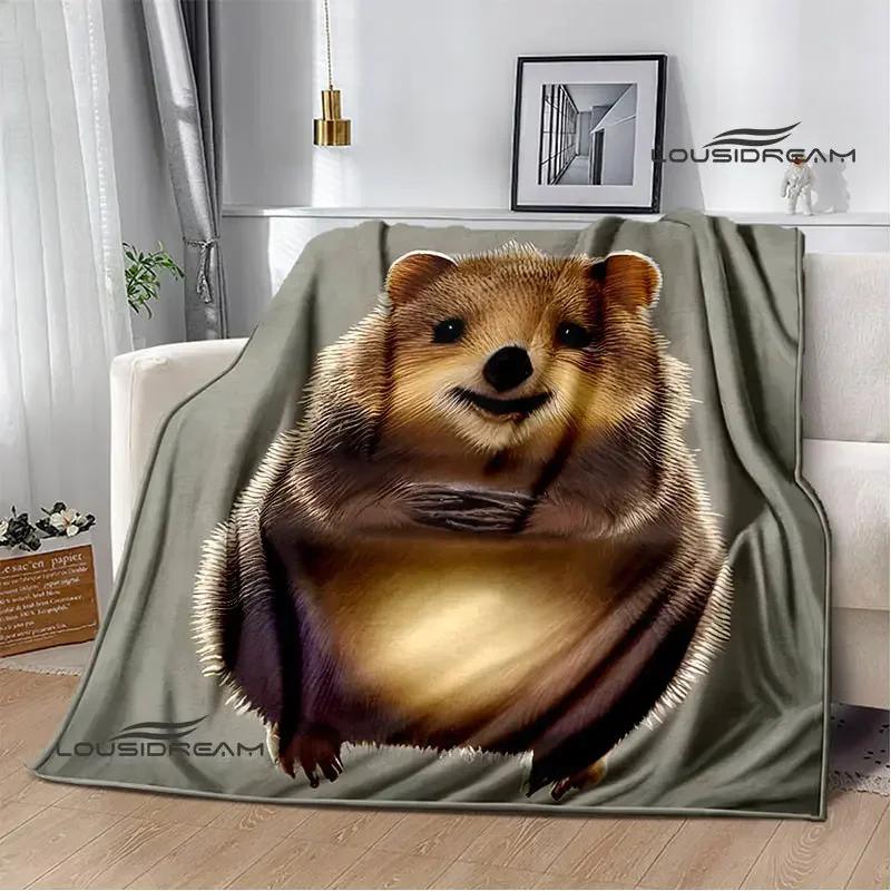 Одеяло Capybara Club в стиле аниме, одеяло cubre cama, теплое одеяло, одеяла для кроватей, одеяло для пикника, подарок на день рождения