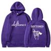 Худи Deftones White Pony Черная Худи с Скелетом Лошади Ну-металл Группа Свитшот 90-х Гранж Унисекс Уличная Одежда Пуловер