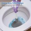 1 Set Toilet Plunger and Bowl Brush Combo for Bathroom Cleaning Toilet Brush and Plunger Set Toilet Brush Bathroom Accessories