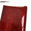 Car Stickers Waterproof Sticker for Car Accessories High Gloss Red Premium PET Air Release Carbon Foil Automotive Vinyl Wrapping