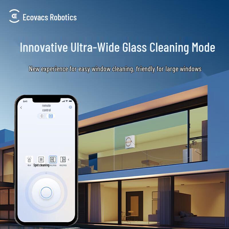 Ecovacs WINBOT W2S PRO Robotic Window Cleaner CN plug (adapter included)