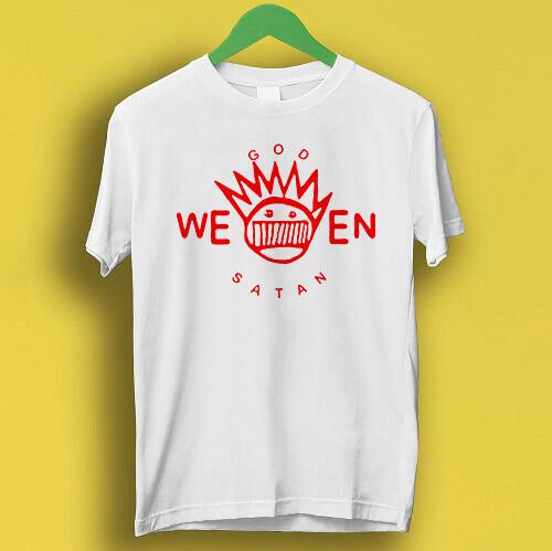 Ween Music Rock Boognish Lo-Fi Retro Vintage Cool Gift Tee 100% Cotton T-shirt Mens Tees Top 2383