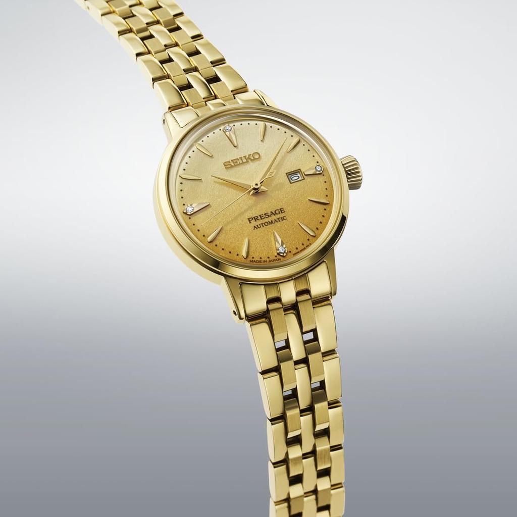 SEIKO Watch Presage Cocktail Time SRRW006 Watch 30mm Women's Yellow Gold