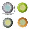 Raised Teeth Ceramic Grater Plate Colorful Embossed Manual Garlic Masher  Household Use