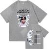 2025 Katy Perry The Lifetimes Tour Печатная Футболка Унисекс Женская Винтажная Эстетика Высококачественная Свободная Хлопковая Футболка Уличная Одежда