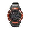 Sports Watch Digital LCD Electronic Watch Luminous Men Watch for Outdoor Activities Orange