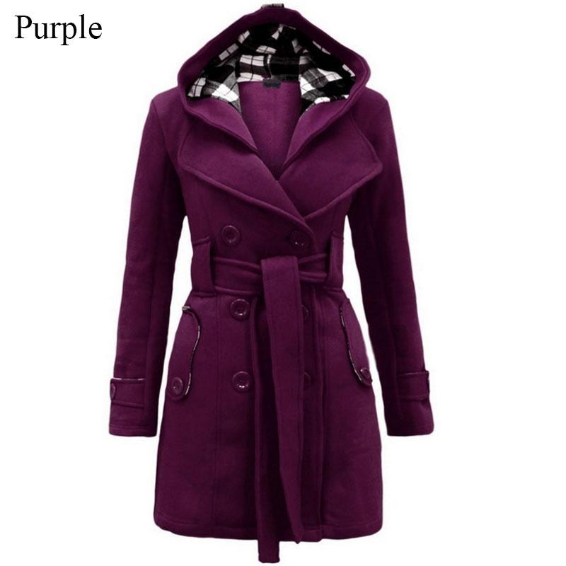 Женская теплая флисовая куртка с капюшоном и поясом