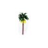 Layout Rainforest Plastic Palm Tree Scenery Model Artificial Palm Tree Leaves with High Quality