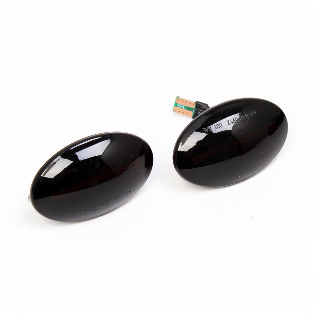 Для Ford Fiesta MK3 4 KA Mondeo Transit Tourneo светодиодный динамический боковой габаритный указатель поворота движущийся последовательный поворотник 2 шт.